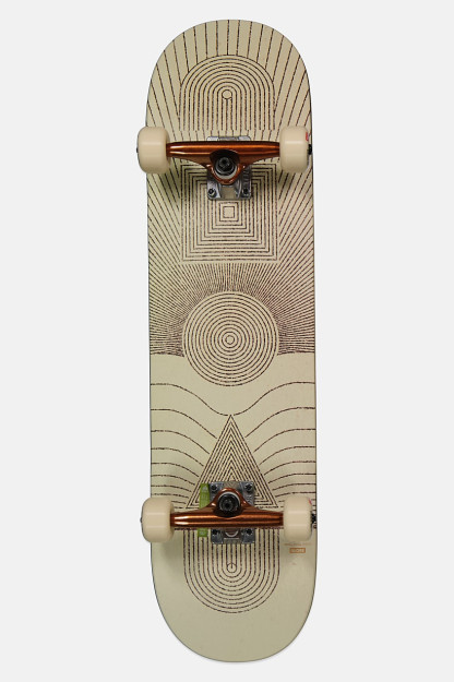 Скейтборд Trooper Native, 79 Д x 20 Ш см, черный комбинированный