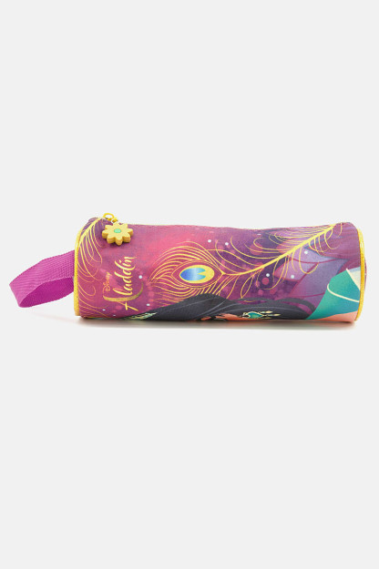 Kids Girl Aladdin qalam qutisi, 21 L x 11 H X 8 W sm, binafsha rang kombinatsiyalangan
