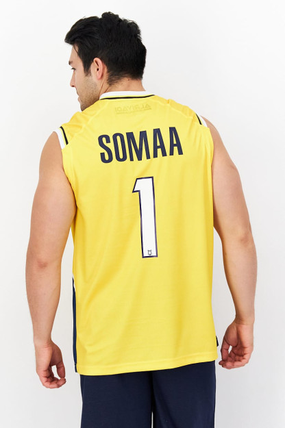 Мужская спортивная майка FIBA без рукавов SOMAA 1, желтый