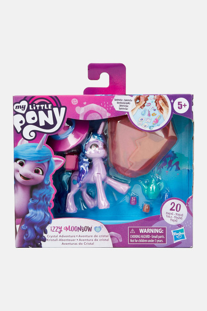 Фигурка My Little Pony Иззи Мунбоу из 20 предметов с аксессуарами, Фиолетовая Комбинированная