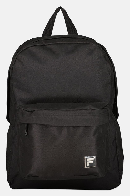 Kids boy brendi logotipi ryukzaki, 43v x 32l x 18W sm, qora