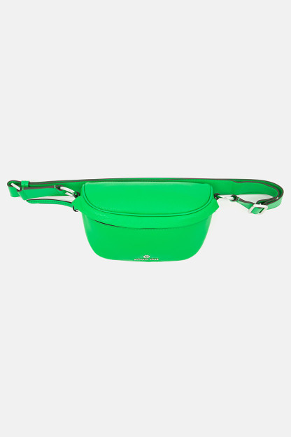 Ayollar uchun charm kamar sumkasi, 22 L x 14 H X 8 W sm, yashil
