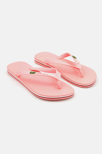 Слипоны с логотипом бренда Kids Girl, розовые