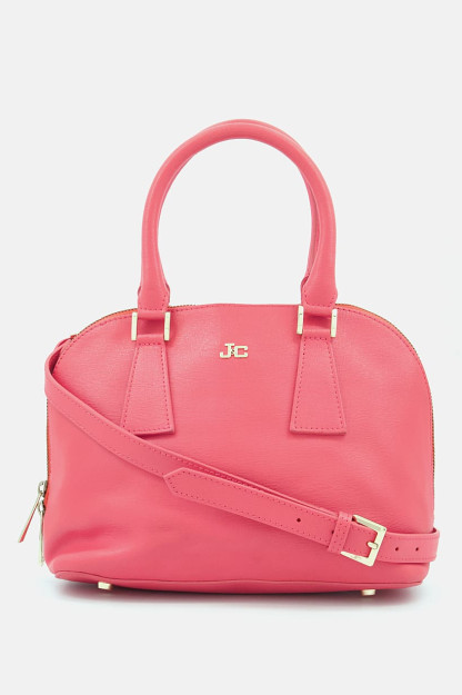 Brend logotipi ayollar qo'l sumkasi, 27l x 13w x 20h sm, pushti