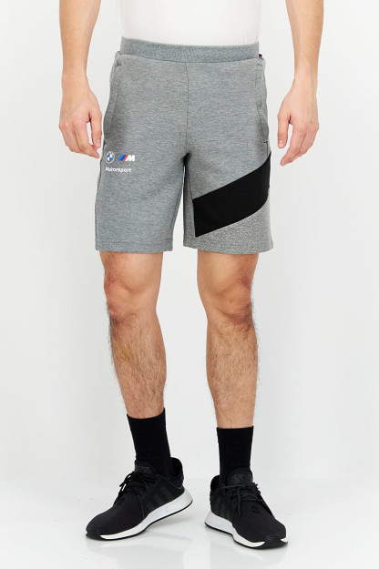 Erkaklar uchun sport kiyimlari Fit BMW Training Shorts, kulrang