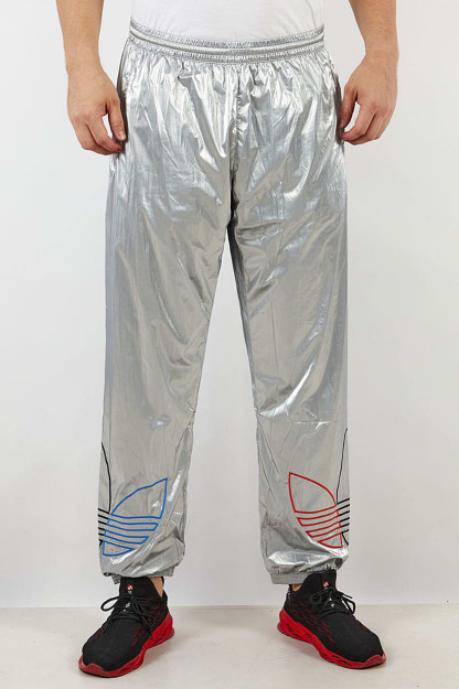 Мужские тренировочные брюки Regular Fit, серебристого цвета