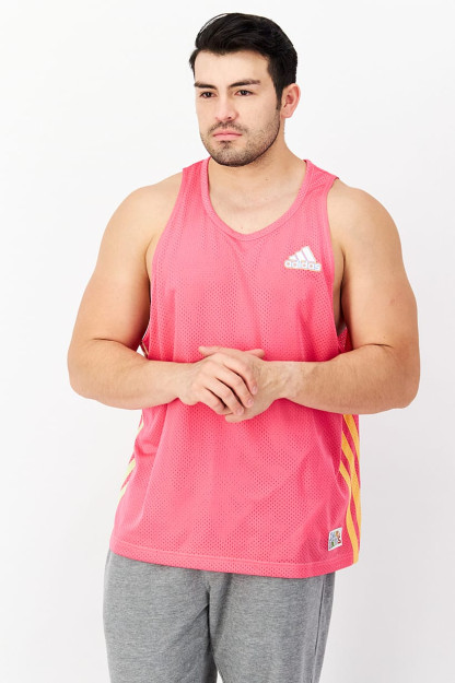 Erkaklar uchun yengsiz basketbol sport kiyimlari, pushti