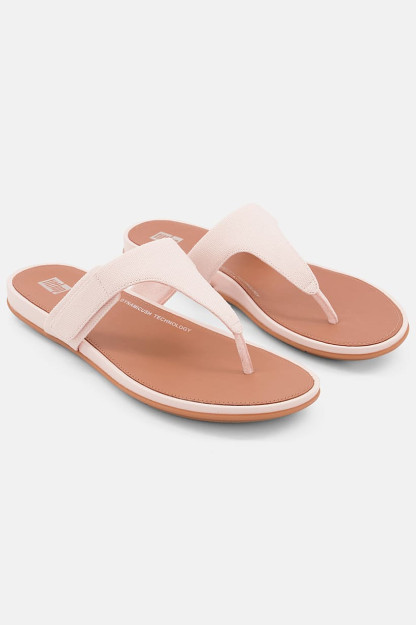 Gracie ayollar uchun sozlanishi tekis slip-on, pushti / jigarrang