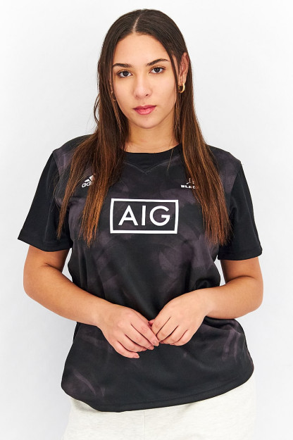 Женская спортивная одежда Fit Black Ferns Реплика домашнего трикотажа, черный