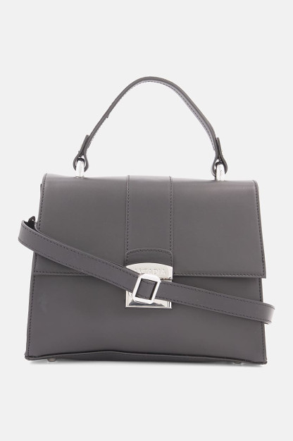 Brend logotipi ayollar qo'l sumkasi, 25l x 12W x 20h sm, qora