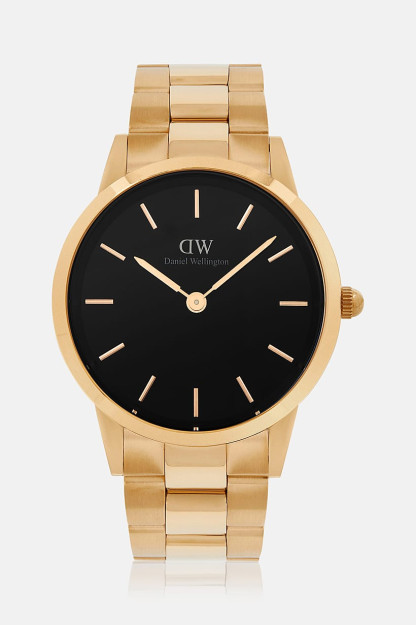 Dw00600344 zanglamaydigan po'latdan 40 mm erkaklar soati, Atirgul oltin