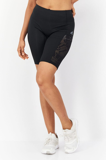 Fit Pull on Training Short ayollar sport kiyimlari, qora