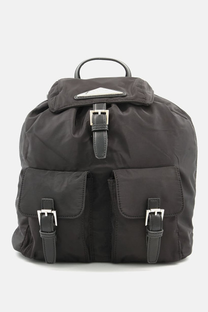 Hardware logotipi bilan ayollar uchun xalta, 35v x 35l x 16w sm, qora