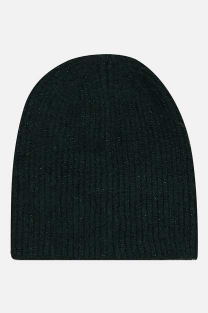 Bolalar uchun oddiy trikotaj Beanie qizlar uchun yashil