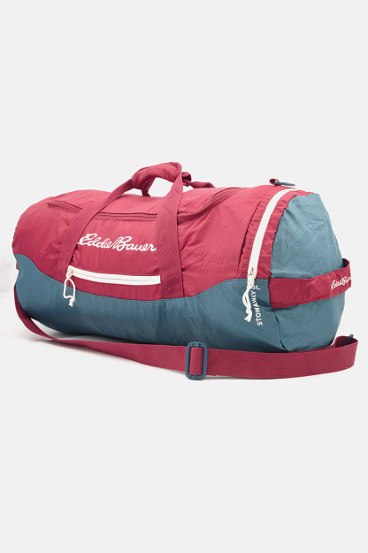 Erkaklar uchun sport sumkasi, 50 l x 30 H X 25 W sm, yoqut qizil kombinatsiyalangan