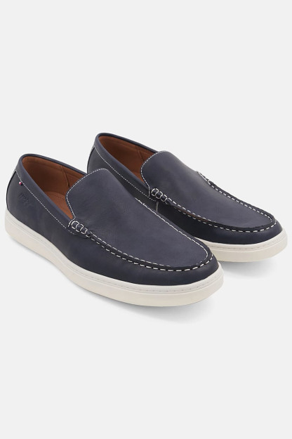 TM Rivit erkaklar uchun slip-on biznes poyafzallari to'q ko'k rangda