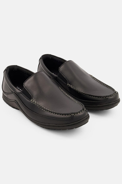 Kerry slip on erkaklar uchun kechki poyabzal, qora