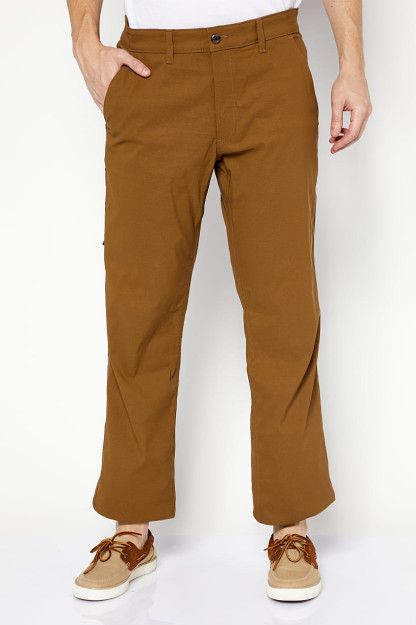 Regular Fit Guide Pro erkaklar uchun cho'zilgan chinos, ochiq jigarrang