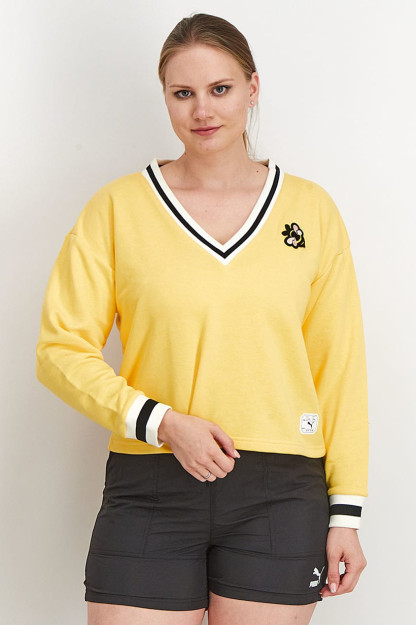 Женская спортивная толстовка Fit Outdoor, желтая