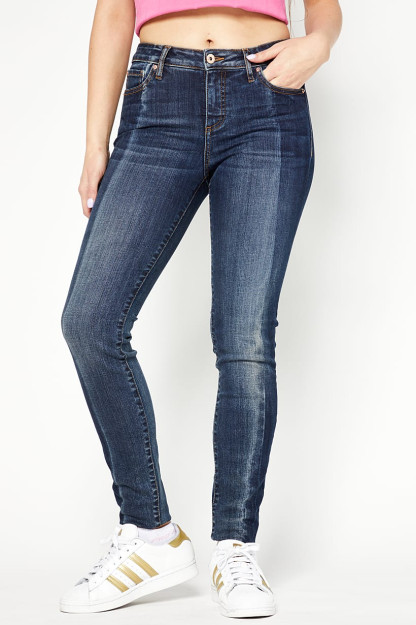 Super Skinny Fit ayollar uchun yuviladigan kostyum, cho'ziladigan Jaen, ko'k