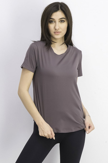 Rush Run Top ayollar sport kostyumi, lilac