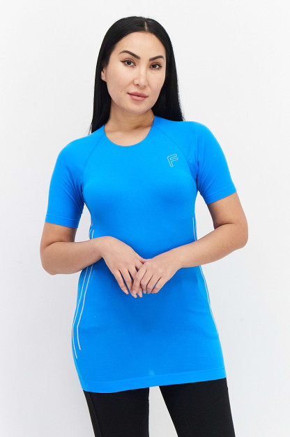 Ayollar uchun sport kiyimlari, qisqa qisma, ko'k rangli mos keladigan mashg'ulot tepasi
