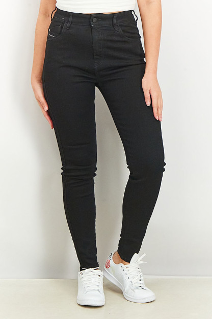 Женские джинсы Slandy Super Skinny из эластичного денима, черные