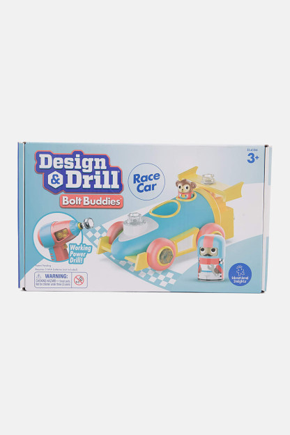 Дизайн гоночного автомобиля Drill Bolt Buddies, Синяя комбинация