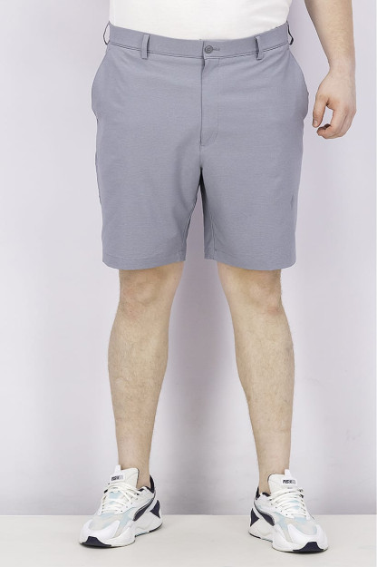 Performance Stretch Eco Dobby erkaklar golf shortilari, kulrang