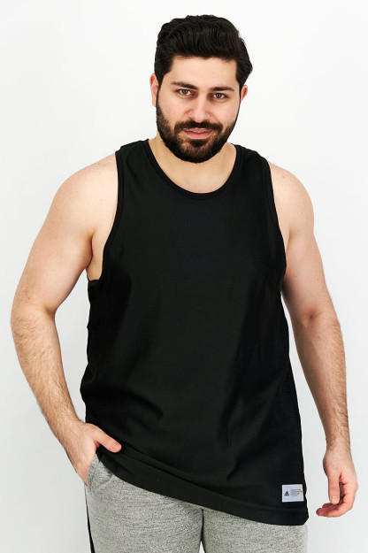 Erkaklar uchun sport kiyimlari, mos keladigan mashg'ulot tepasi, qora