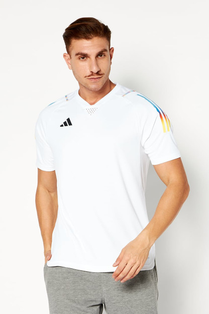 Мужская спортивная одежда Fit Tiro Pro Training Jersey, белый/синий
