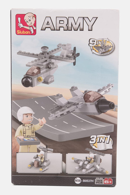 Armiya aviatsiya uchuvchisiz Lego, qora