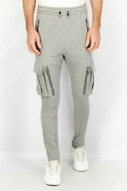 Мужские джоггеры Heather Joggers обычного покроя, серые