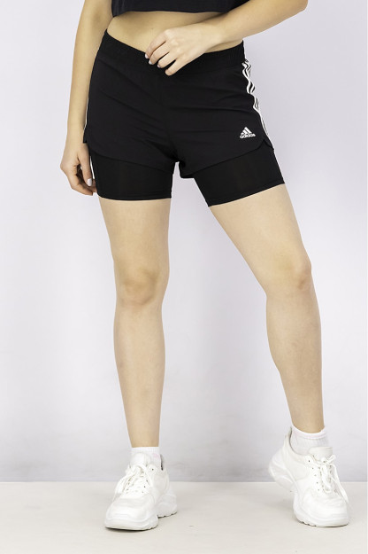 Женская спортивная одежда Fit Training Short, черно-белая