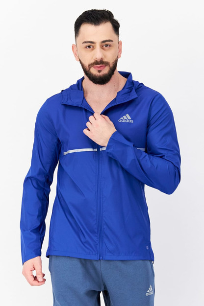 Erkaklar uchun uzun yengli sport ko'ylagi, ko'k