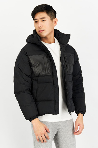 Fit Outdoor erkaklar uchun pastki ko'ylagi, qora