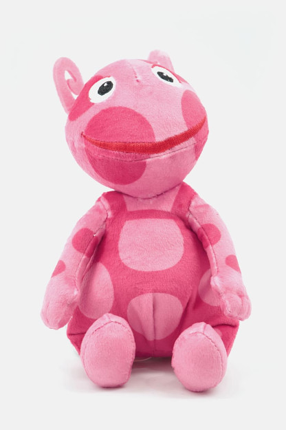 Backyardigans peluş loviya-Uniqua o'yinchoqlari, binafsha rang