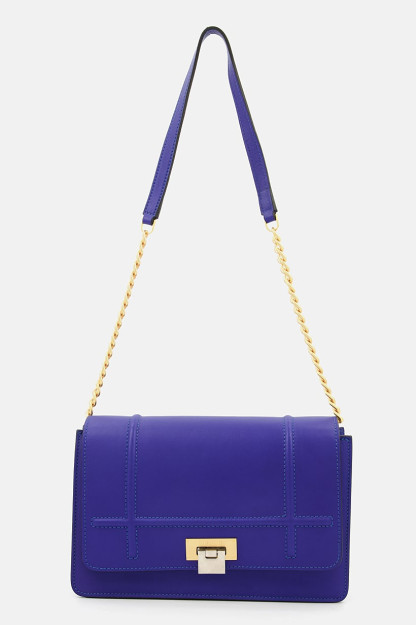 Ayollar uchun elkama-sumka, 15v x 25l x 7w sm, ko'k