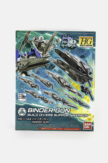Gundam Build Divers Binder Gun model to'plami, kulrang