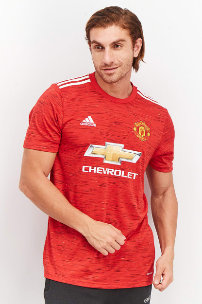"Manchester Yunayted" Jersi erkaklar uchun qisqa yengli sport kiyimlari, qizil