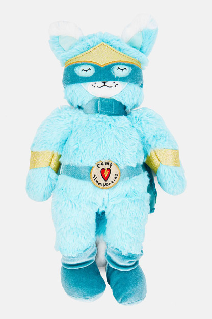 Super Hero Lynx Kin, 34 H x 12 L см, Бирюзовый комбинированный