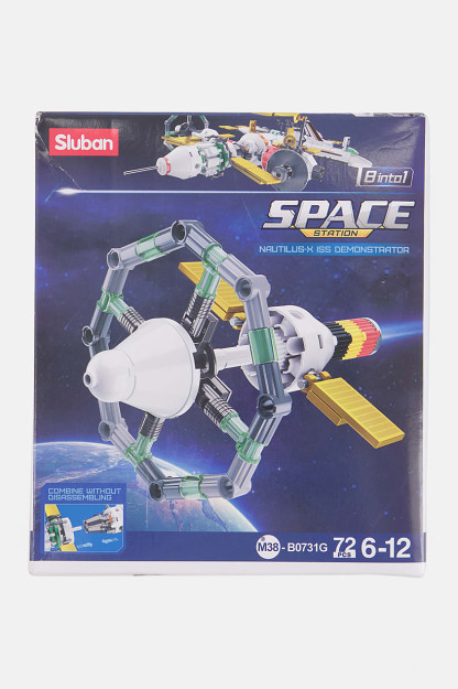 Nautilus kosmik stantsiyasi-X Lego, 72 dona, ko'k kombinatsiya