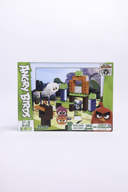 Angry Birds o'yin o't, yashil kombinatsiya