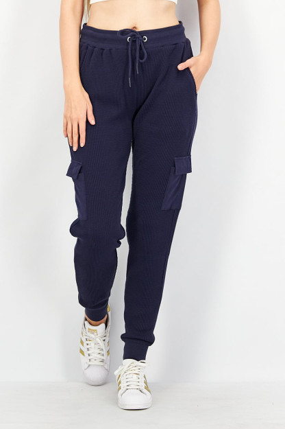 Женские спортивные брюки-карго Tasha Regular Leg, темно-синие