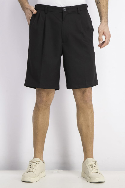 Cool 18 Pro Classic Fit erkaklar shortilari, qora