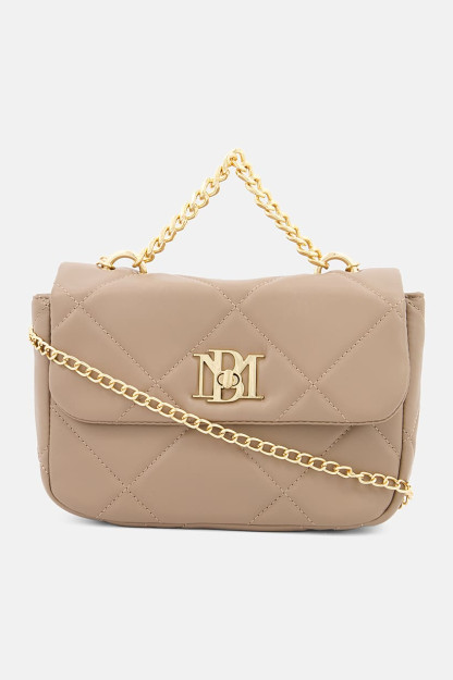 22l x 8w x 15h sm, to'q kulrang, brend logotipi bilan ayollar uchun elkama-sumka
