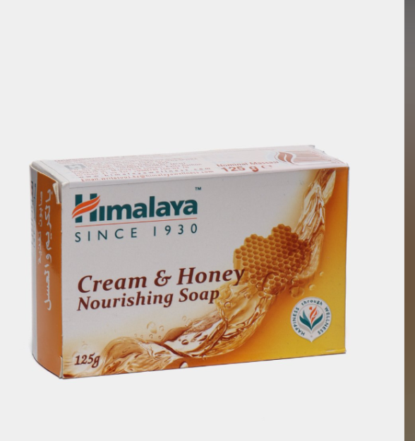 Krem va Asal bilan to'yimli sovun 125gr.