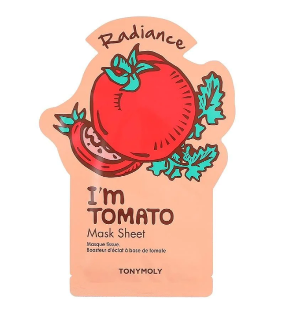 Pomidor ekstrakti bilan yuz niqobi./I AM TOMATO MASK - SKIN GLOW 21ml,