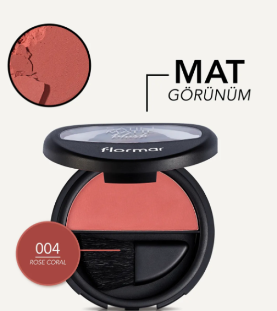 FLORMAR SATIN FLORMAR MATTE CBL-004 ROSE CORAL