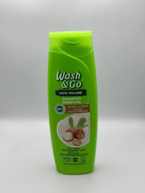 W&G SOCH SHAMPUNI SHIKASTLANGAN SOCHLAR UCHUN SHI YOG'I EKSTRAKTI 360ML